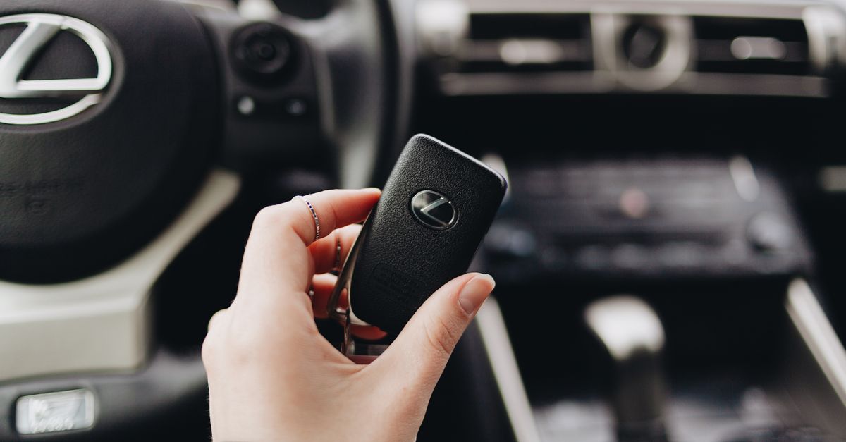 Toyota car key fob — Santa Locksmiths
